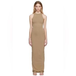 SKIMS Outdoor Tank Dress in Taupe XXS